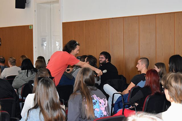 Kovács Szabolcs előadása az EJF-en.