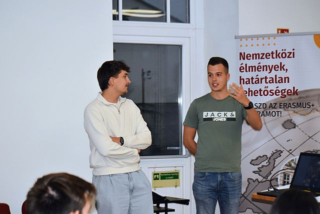 Nemzetközi est az Erasmus+ program jegyében