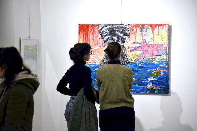 A IX. Víz és Élet Nemzetközi Képzőművészeti Biennálé kiállításának megnyitója és díjátadó ünnepsége.