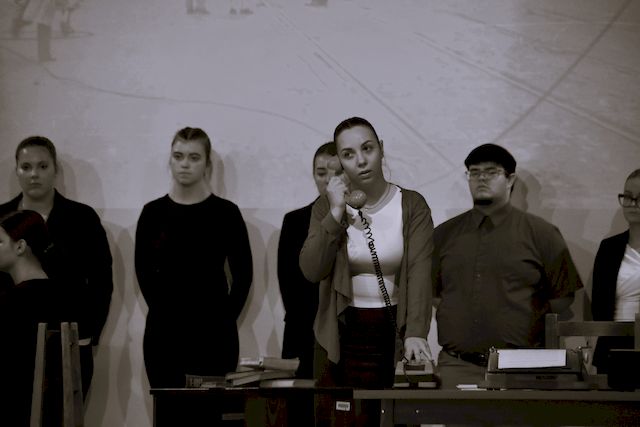 Emlékünnepség 1956. október 23. alkalmából.