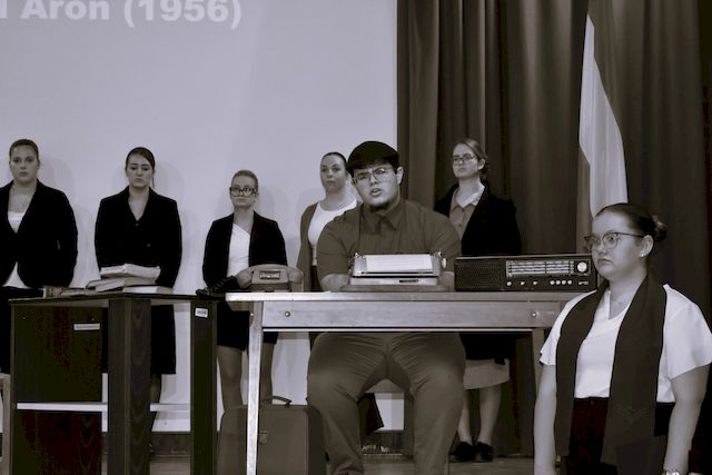 Emlékünnepség 1956. október 23. alkalmából.