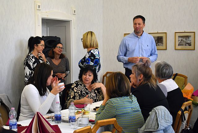 TEA-díj átadási ünnepség a főiskolán.