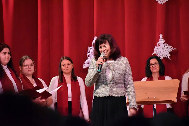 2025. évi karácsonyi műsor a főiskolán.