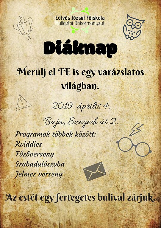 Diáknap 2019 plakát