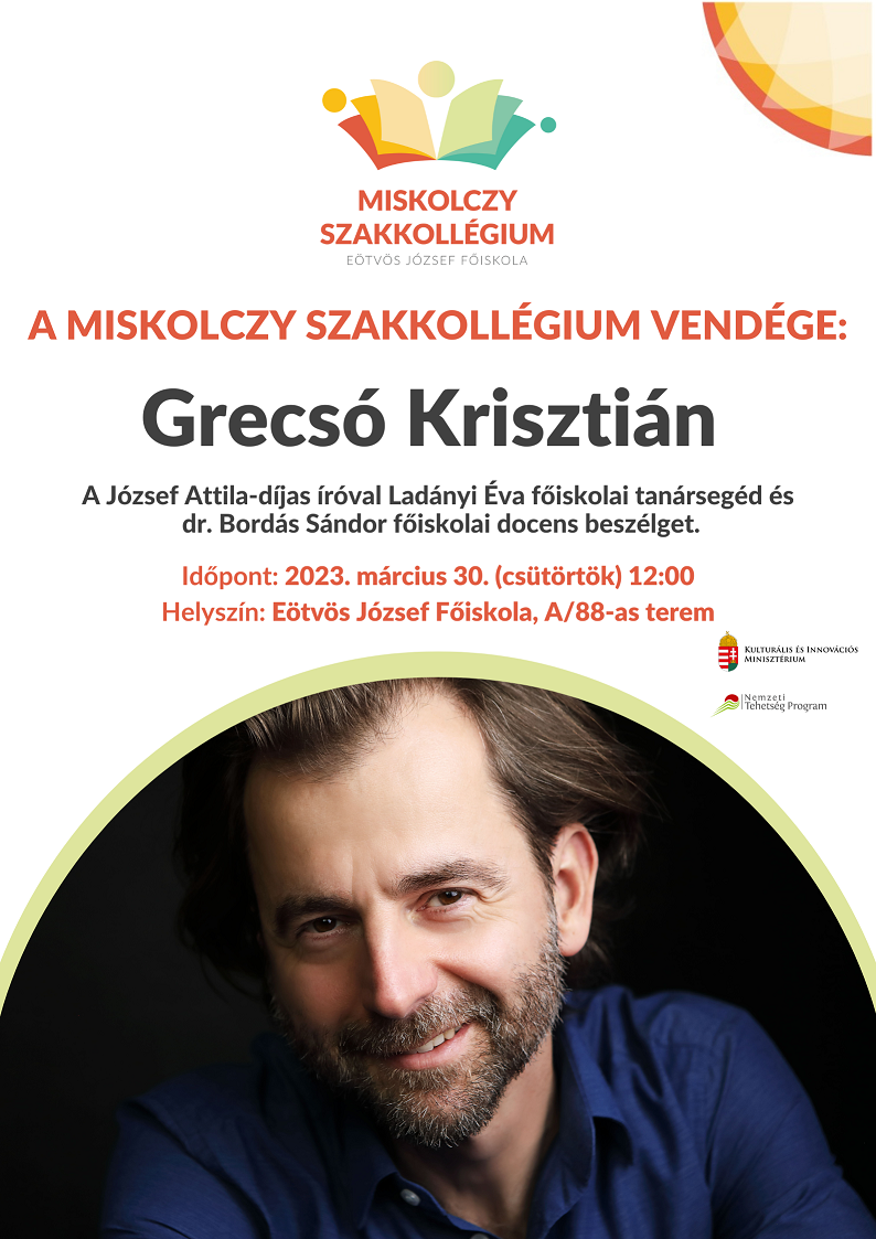 Grecsó Krisztián az EJF-en