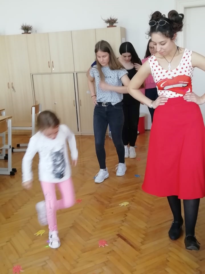 Hallgatóink a gyakorlati foglalkozáson.