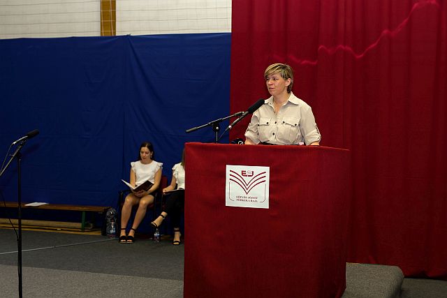 Dr. Varga-Bajusz Veronika felsőoktatásért felelős helyettes államtitkár beszéde.