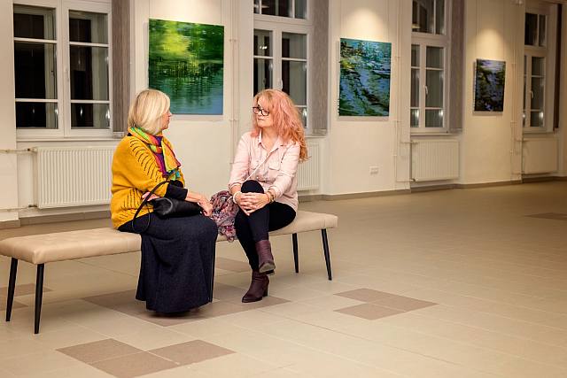 Knyihár Amarilla kiállítása.