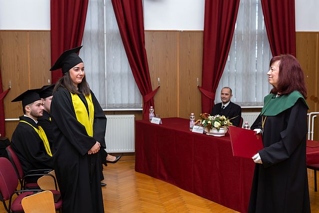 2025. évi téli diplomaátadó ünnepség.