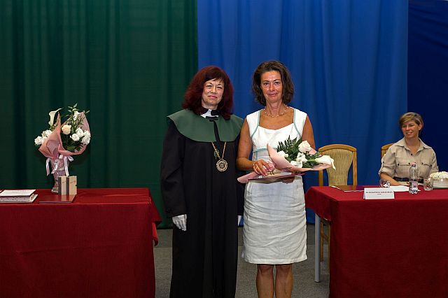 Dr. Patocskai Mária főiskolai docens Baja Felsőoktatásáért Díjban részesült.