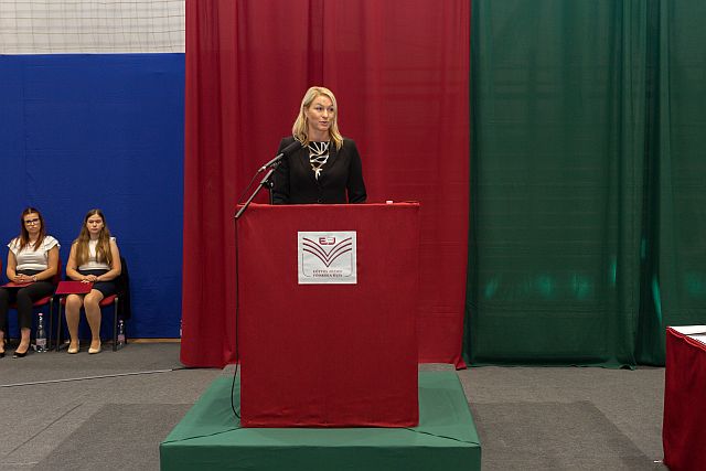 Tanévnyitó és díszdiploma-átadó ünnepség az EJF-en.