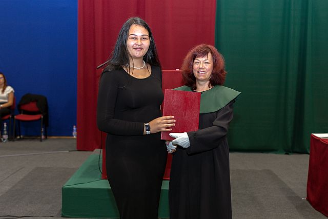 Tanévnyitó és díszdiploma-átadó ünnepség az EJF-en.