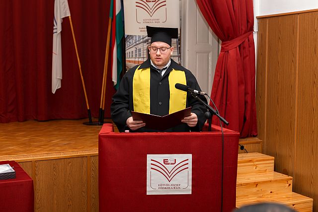 2026. évi téli diplomaátadó ünnepség