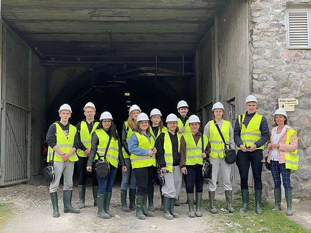 Szakmai tanulmányút Bátaapátiba