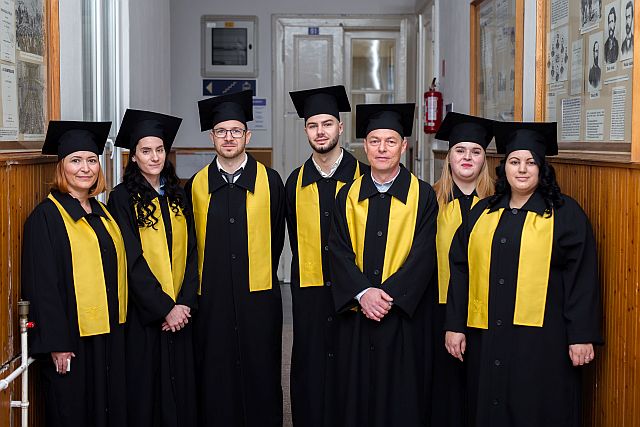 Diplomaátadó ünnepség az EJF-en.