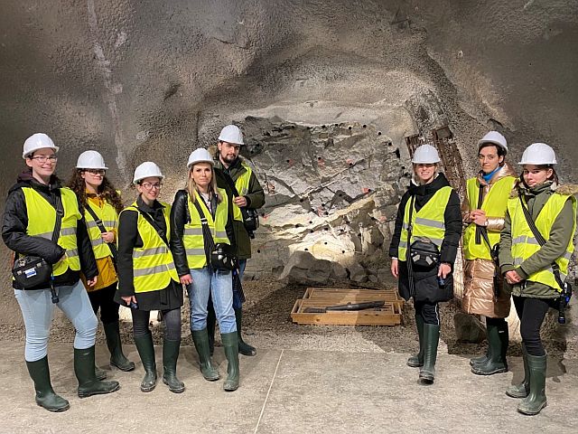 Szakmai kirándulás Bátaapátiban.