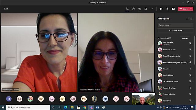 Doc. dr Marija Stanojevic Veselinovic előadása.