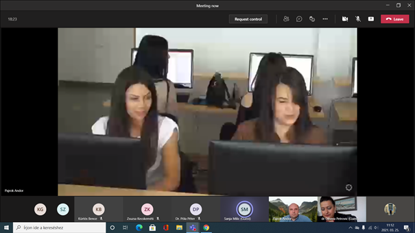 A Kelet-Szarajevói Egyetem Pedagógusképző Karának előadása.