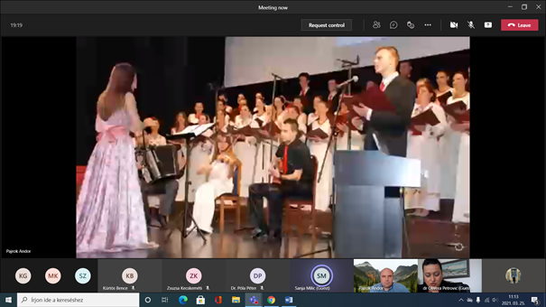 A Kelet-Szarajevói Egyetem Pedagógusképző Karának előadása.