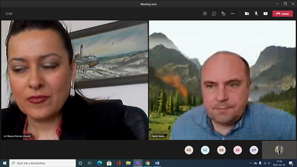 A Kelet-Szarajevói Egyetem Pedagógusképző Karának előadója.