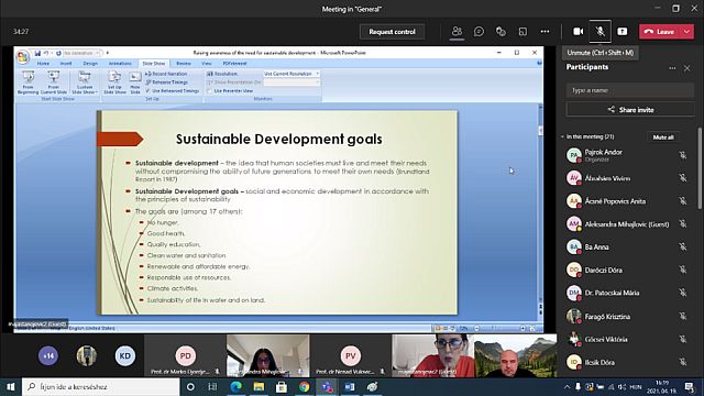 Doc. dr Jelena Mladenovic előadása.