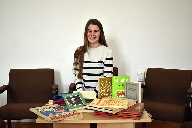 Kővári Virág másodéves óvodapedagógus szakos hallgató