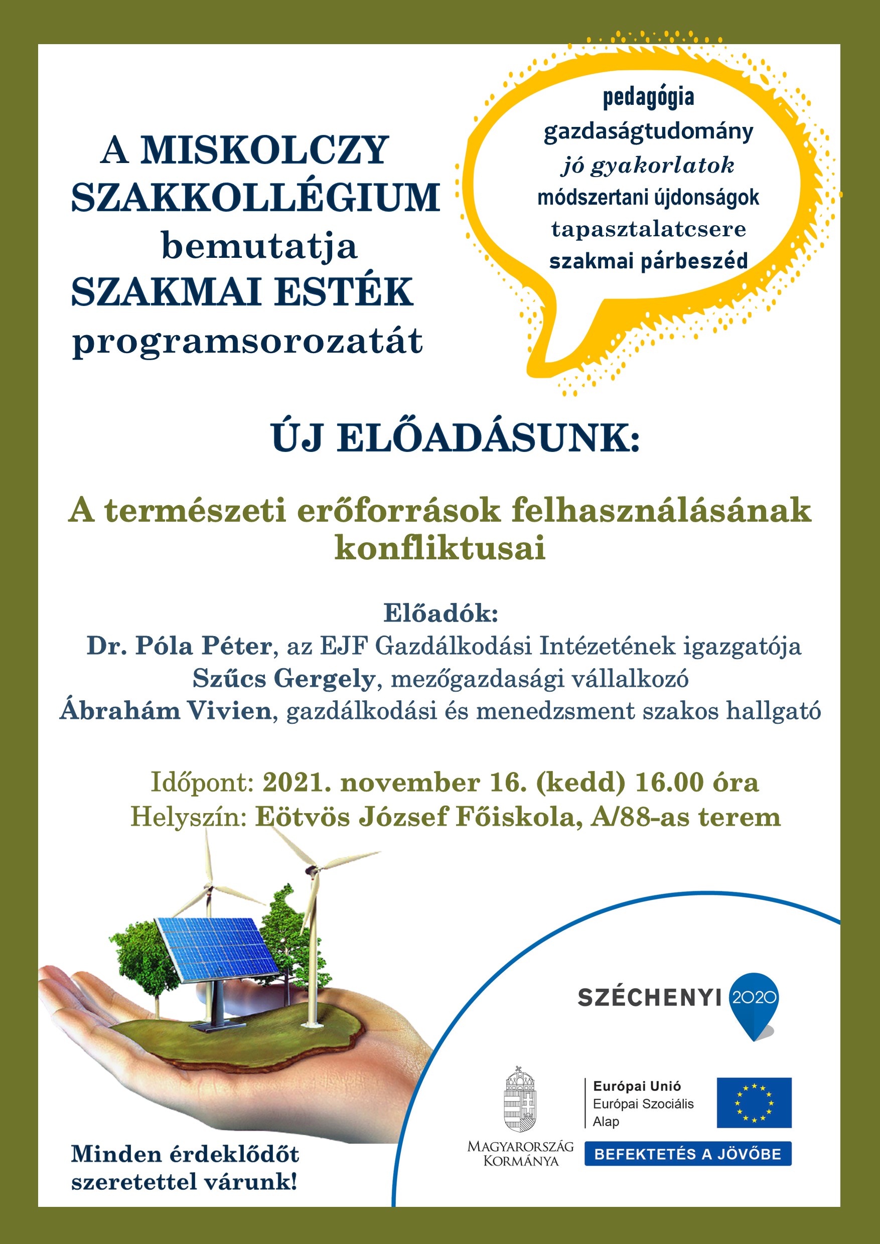 MSZK-A természeti erőforrások felhasználásának konfliktusai 