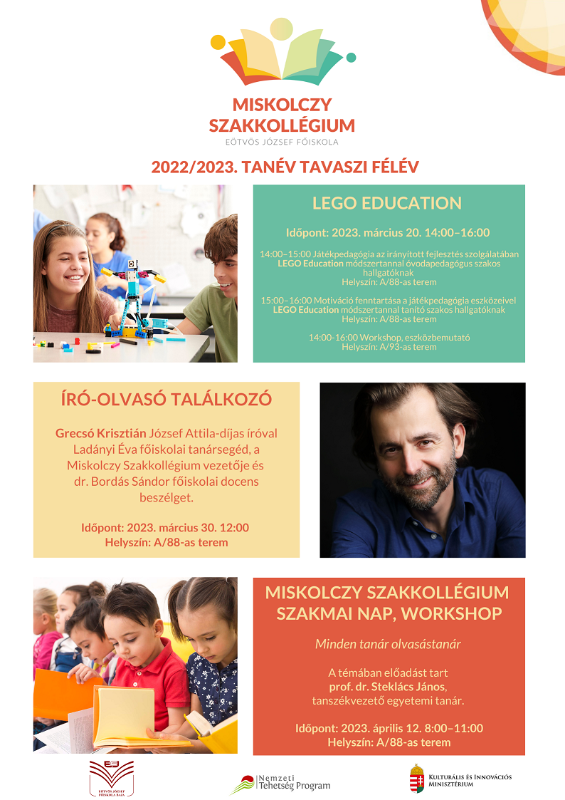 Miskolczy Szakkollégium a 2022/2023-as tanév tavaszi félév