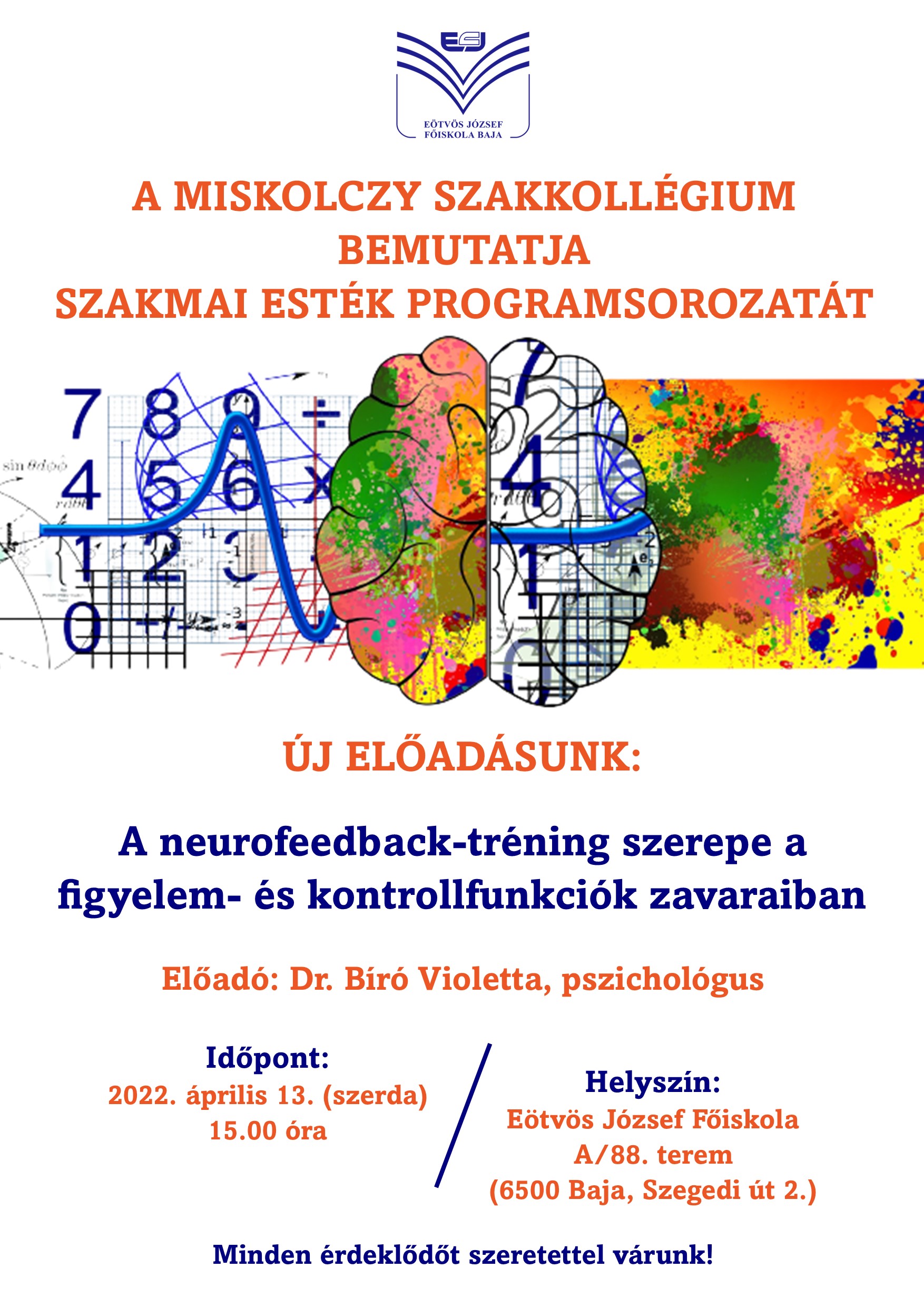 Az előadás plakátja.