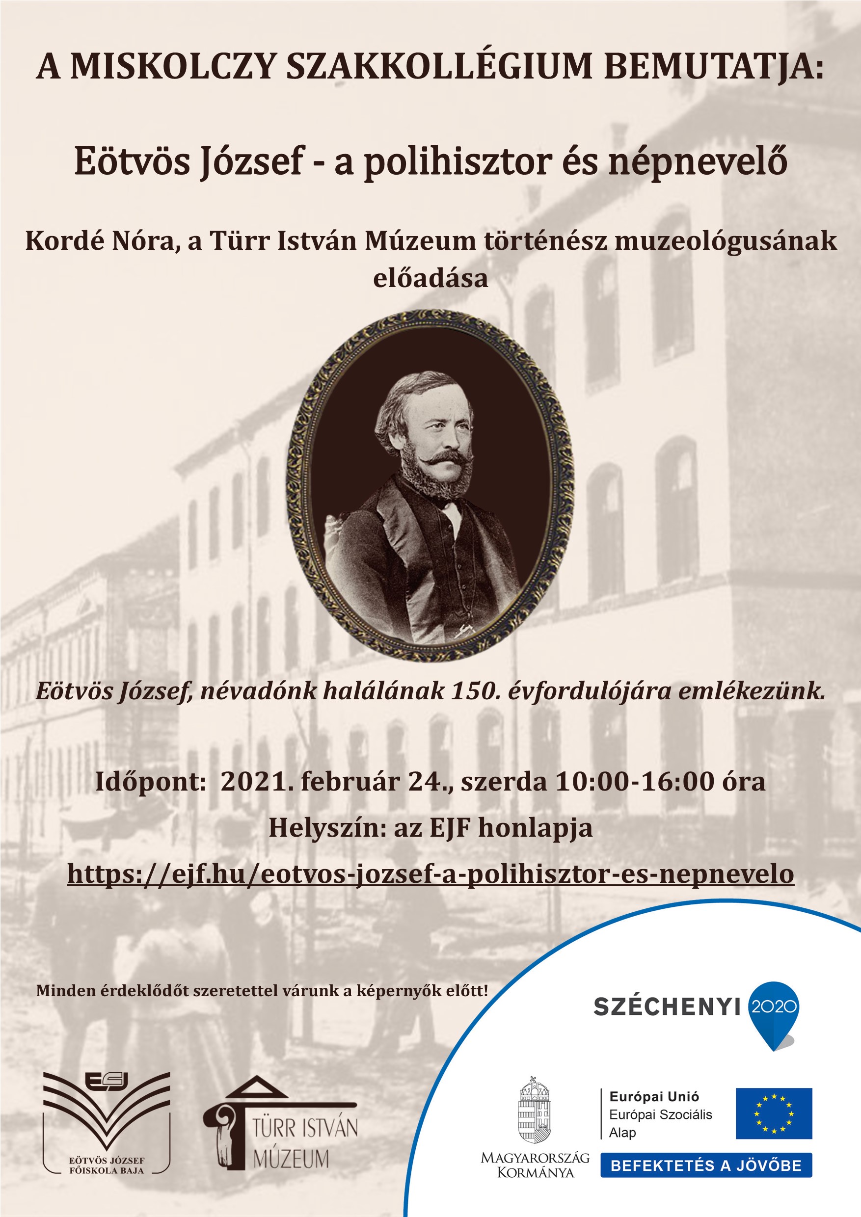 Az előadás plakátja.