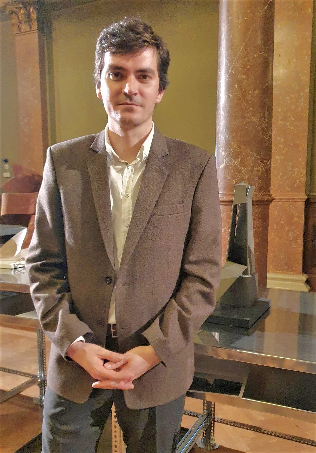 Szabó Áron az eseményen.