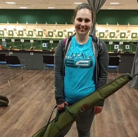 Mayer Dorina Kitti a Sportlövő MEFOB-on.