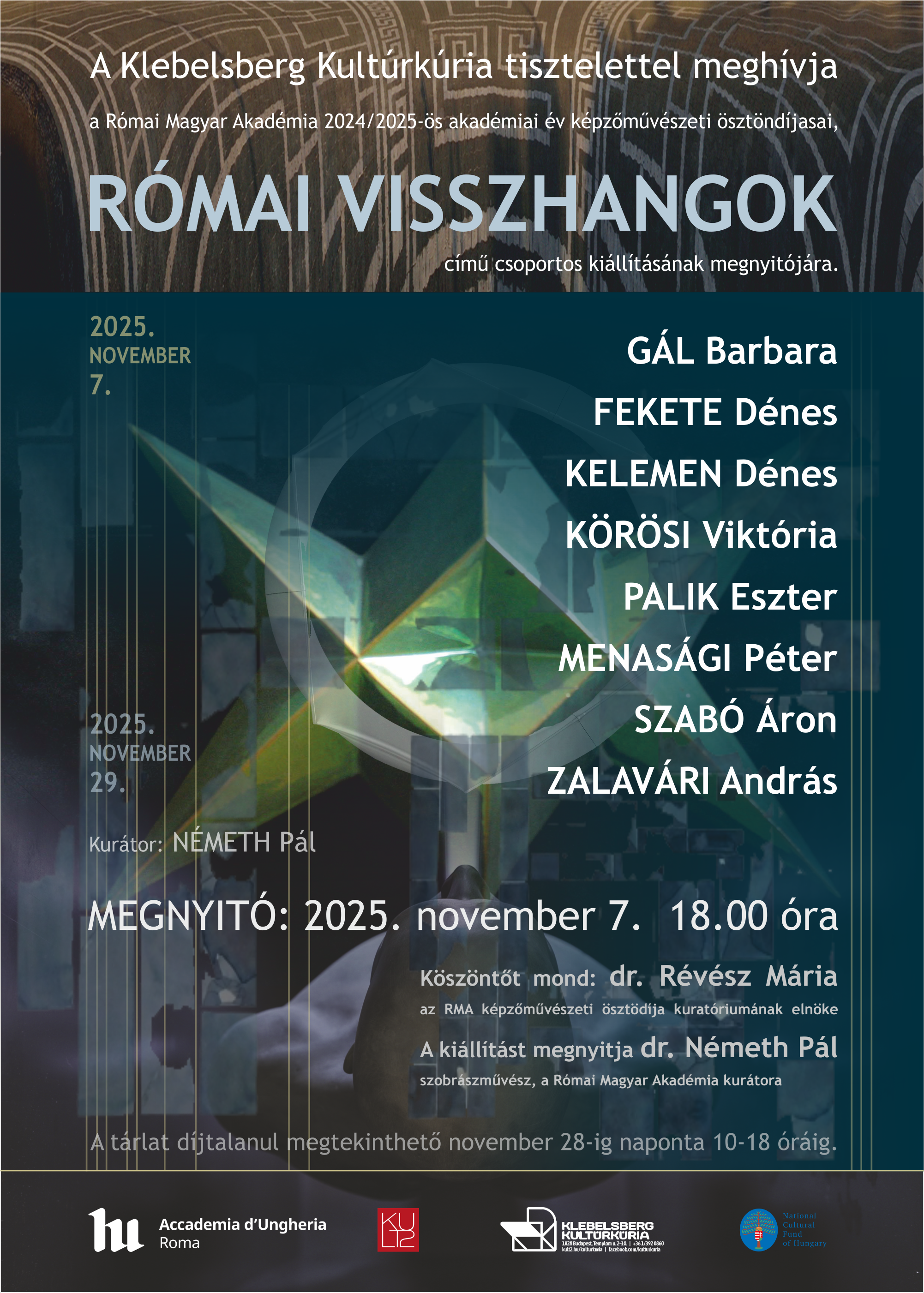 Római visszhangok - plakát