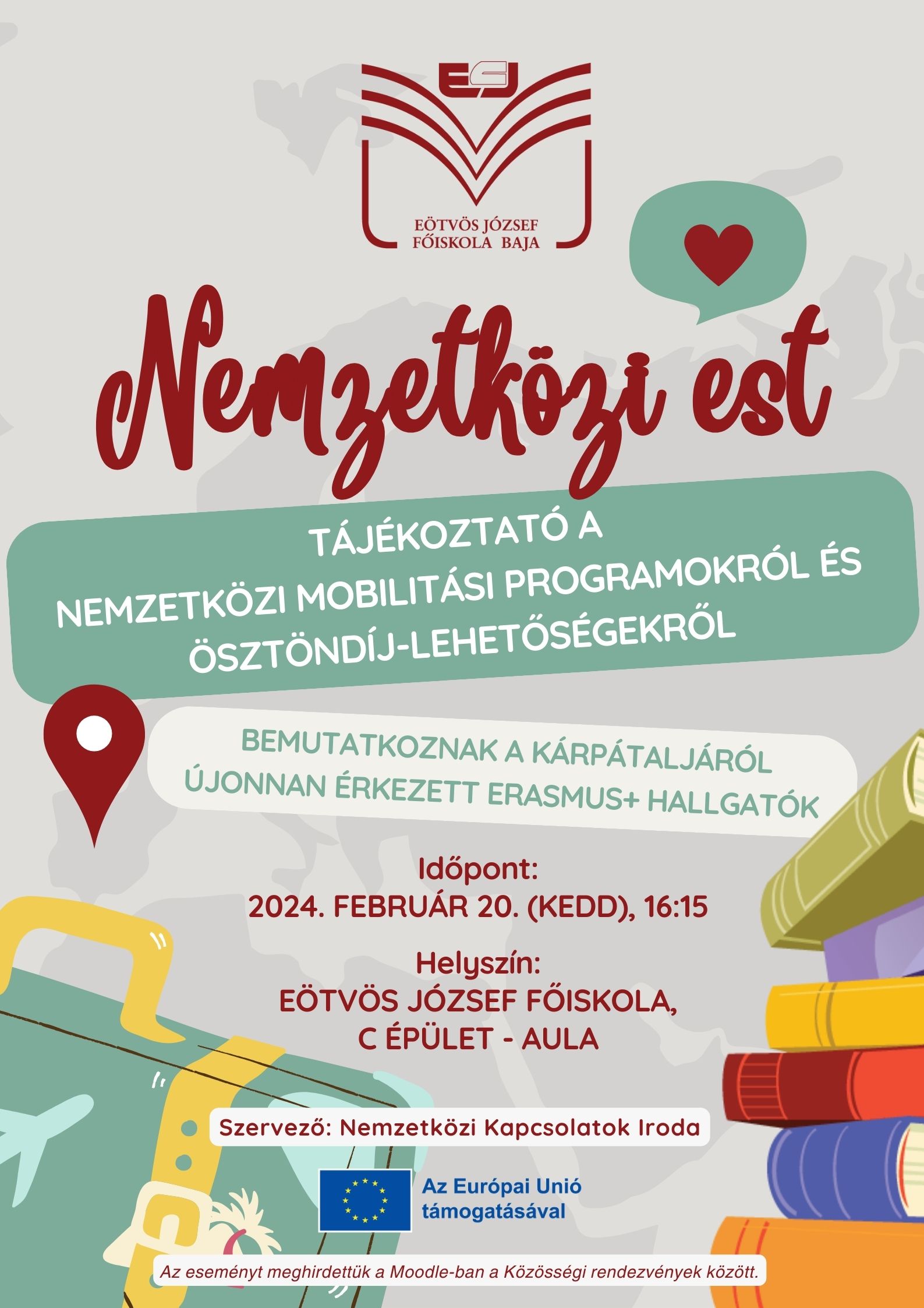 Nemzetközi est 2023/2024. tavaszi szemeszter