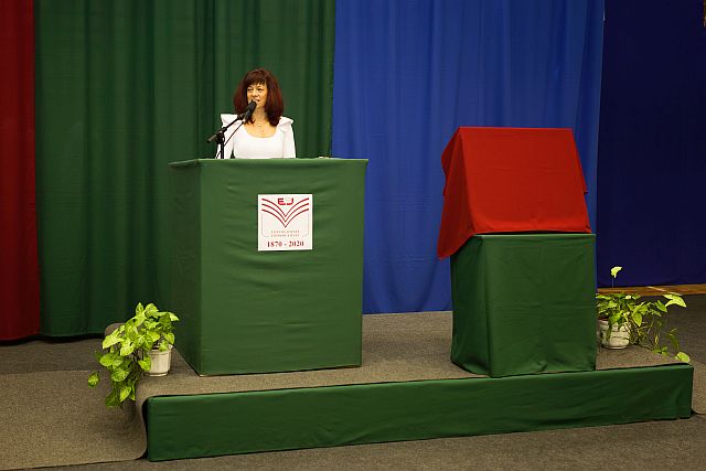 Dr. Szilágyiné dr. Szinger Ibolya rektor köszöntőbeszéde