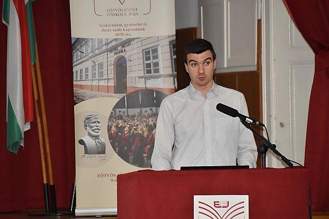 TDK Nap 2025 tavaszán az EJF-en.