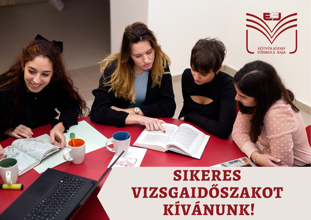 Sikeres vizsgaidőszakot kívánunk!