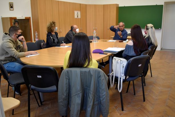 Horvátos hallgatóknak tartott előadást dr. Gyurok János.