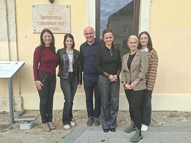 Erasmus+ mobilitás Gyulafehérváron.