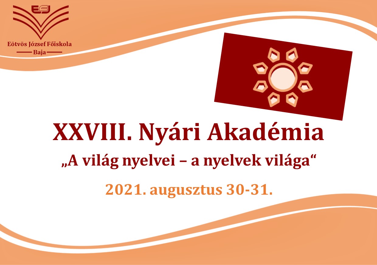 XXVIII. Nyári Akadémia