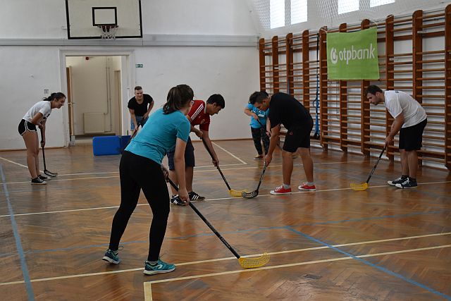 Floorball bajnokság.