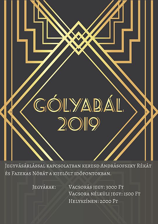 Gólyabál plakát