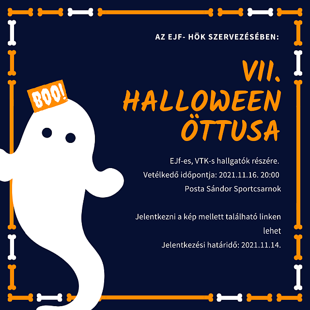 Halloween Öttusa plakát