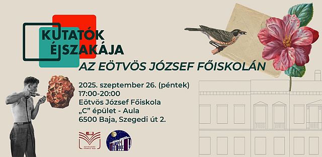 Kutatók Éjszakája 2025-ben is az EJF-en.