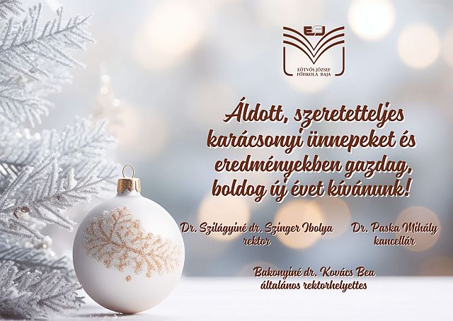 Karácsonyi jókívánság