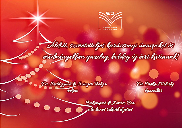 Karácsonyi üdvözlet.