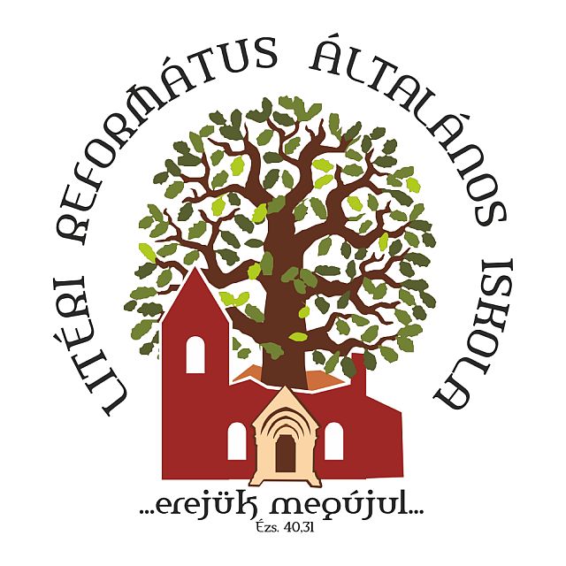 Az állást hirdető iskola logója.