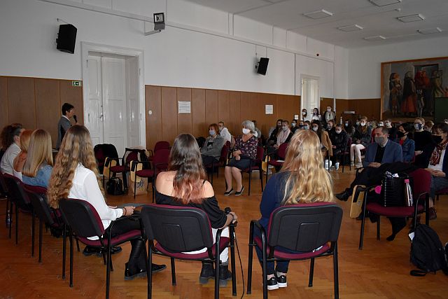 Az ünnepség közönsége.