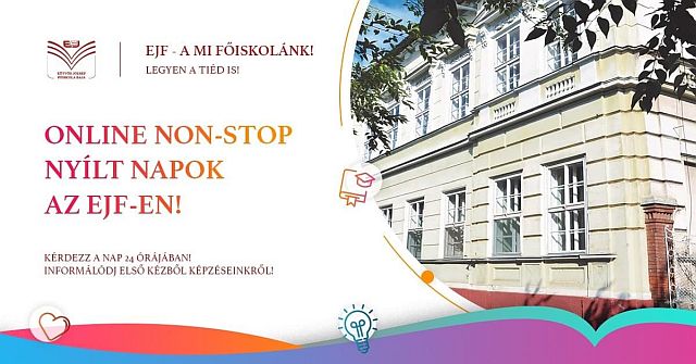 Non-stop nyílt napok az EJF-en