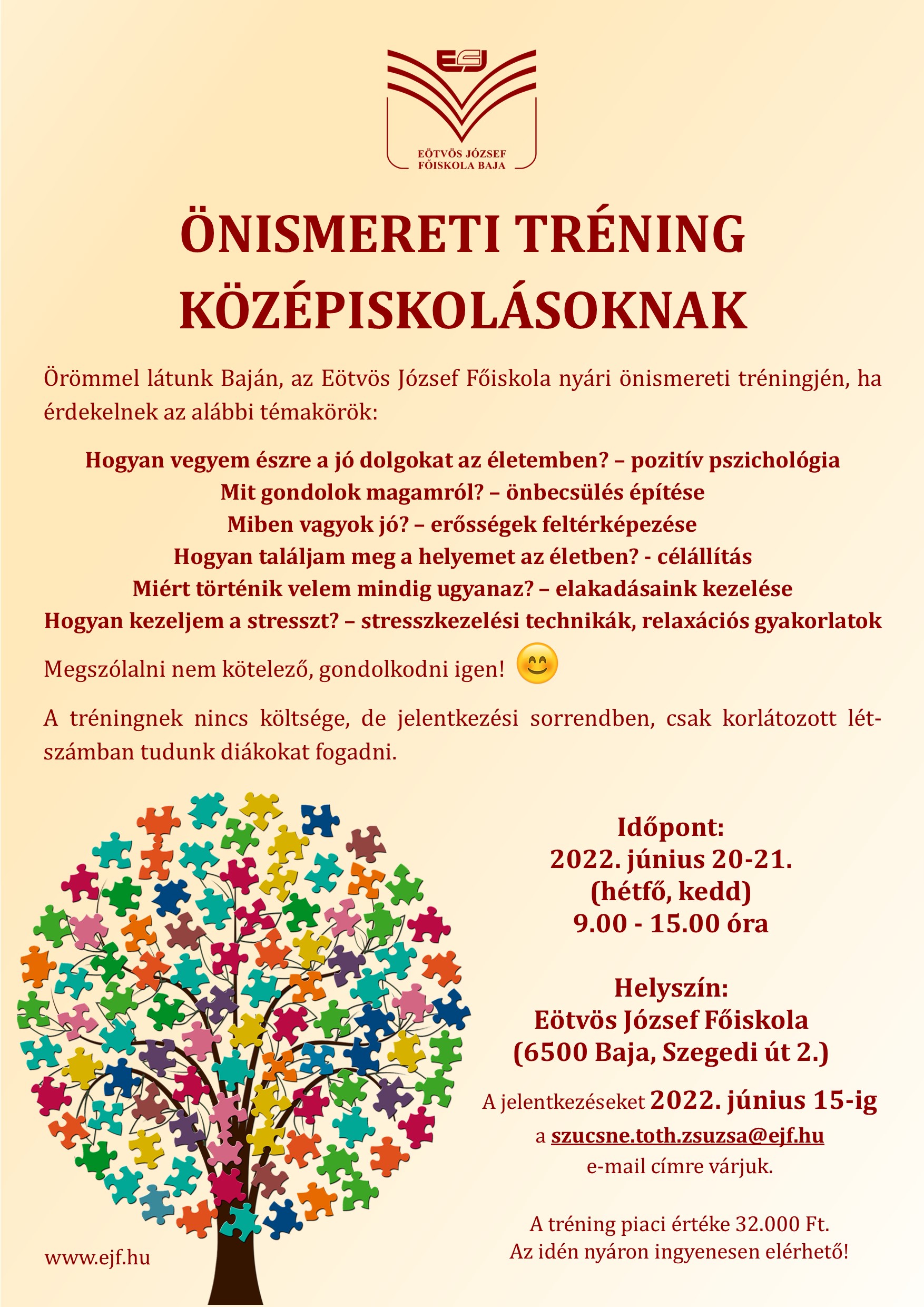 Önismereti tréning 2022